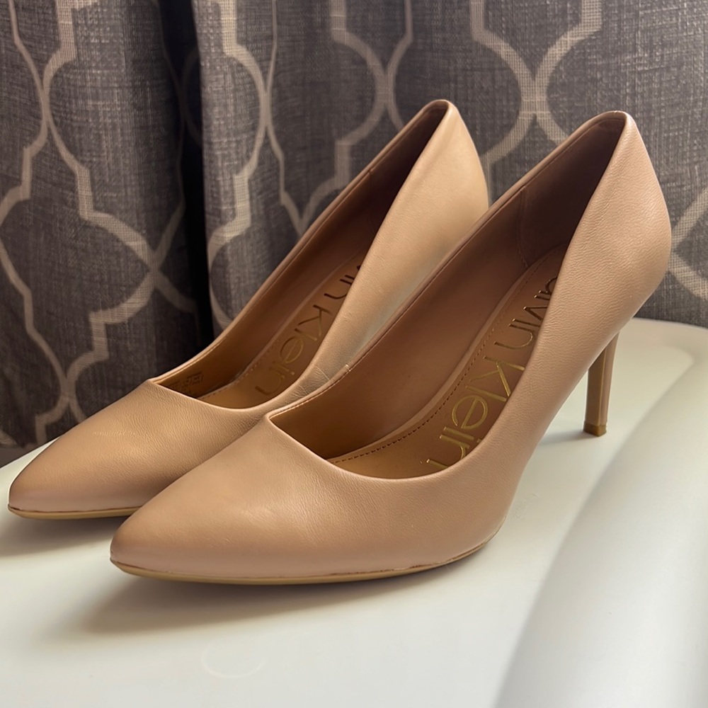 Calvin Klein Kamara Nude Heel